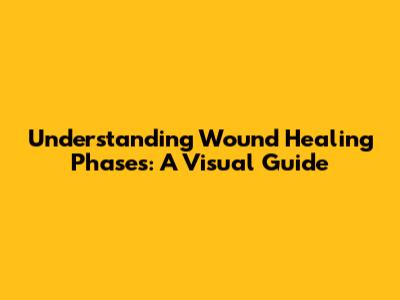 Understanding Wound Healing Phases: A Visual Guide